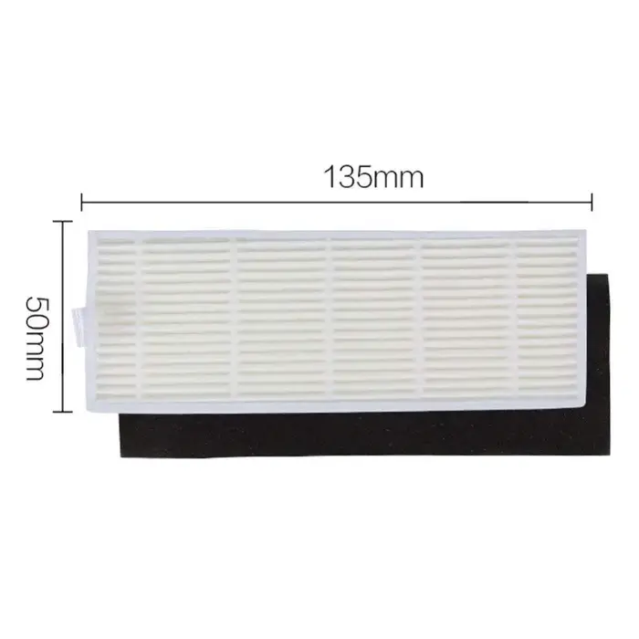 Brosse principale, filtre HEPA et brosses latérales pour aspirateur robot AMIBOT SPIRIT H₂O