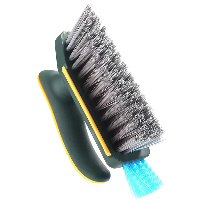 Brosse de nettoyage 4-en-1 en forme de V pour les interstices