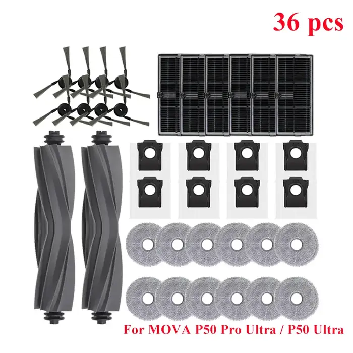 Accessoires pour aspirateur Robot Mova P50 Pro Ultra / P50 Ultra