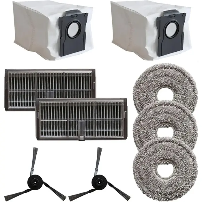 Ensemble de soins ultime pour aspirateur Mova P50 Pro Ultra : brosses latérales
