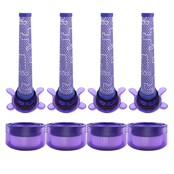 Pré-filtre et post-filtre V8 améliorés pour aspirateur à main Dyson V8 FOCUS Mattress SV25 SV37