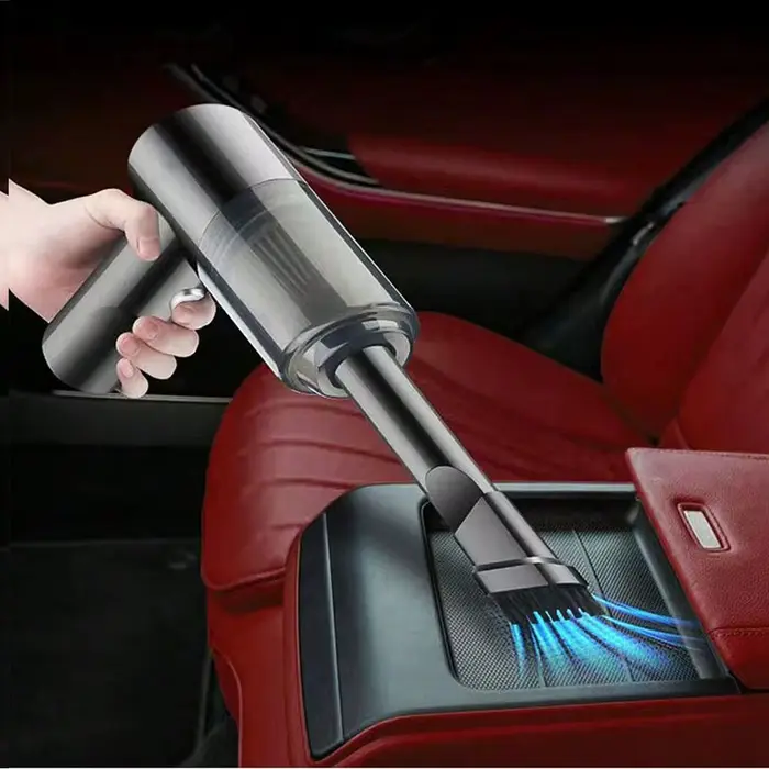 1pc aspirateur sans fil double usage pour la maison et la voiture 120W haute puissance aspirateur pu