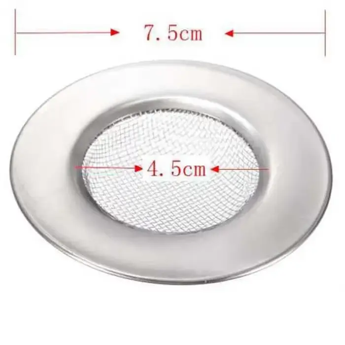 Bouchon collecteur de cheveux pour baignoire en acier inoxydable, trou de vidange de douche, piège f