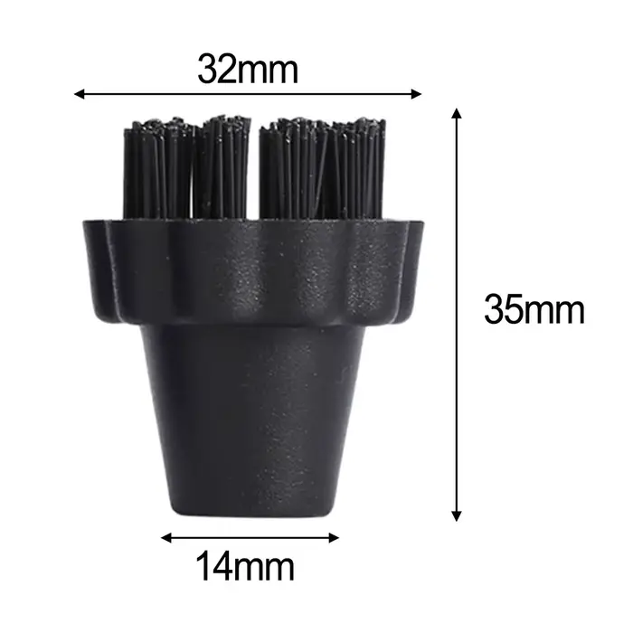 Kit de brosses à poils en nylon pour nettoyeurs vapeur Vaporetto – Ensemble de 3/6 pièces